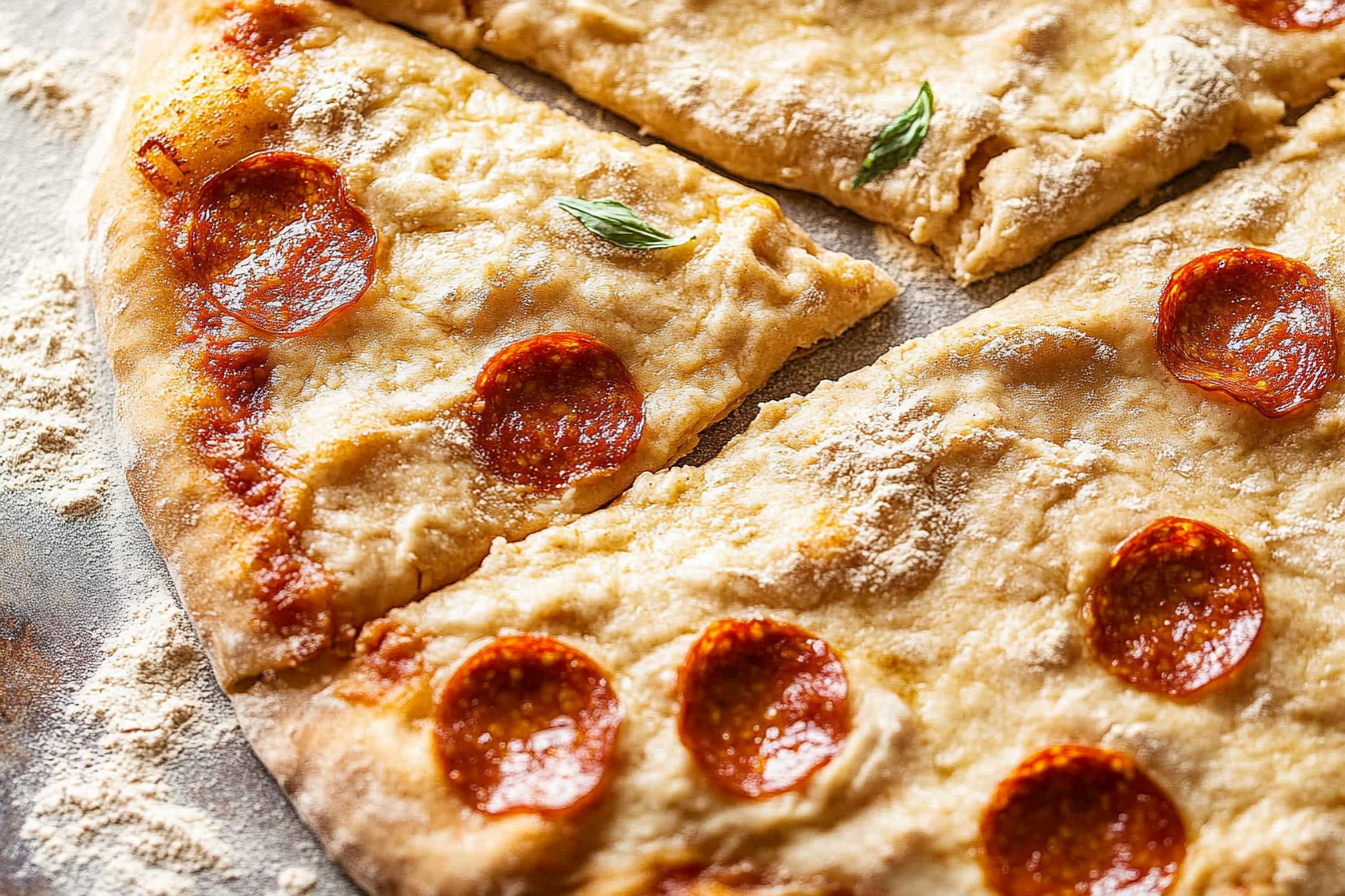 Ciasto do pizzy pełnoziarnistej