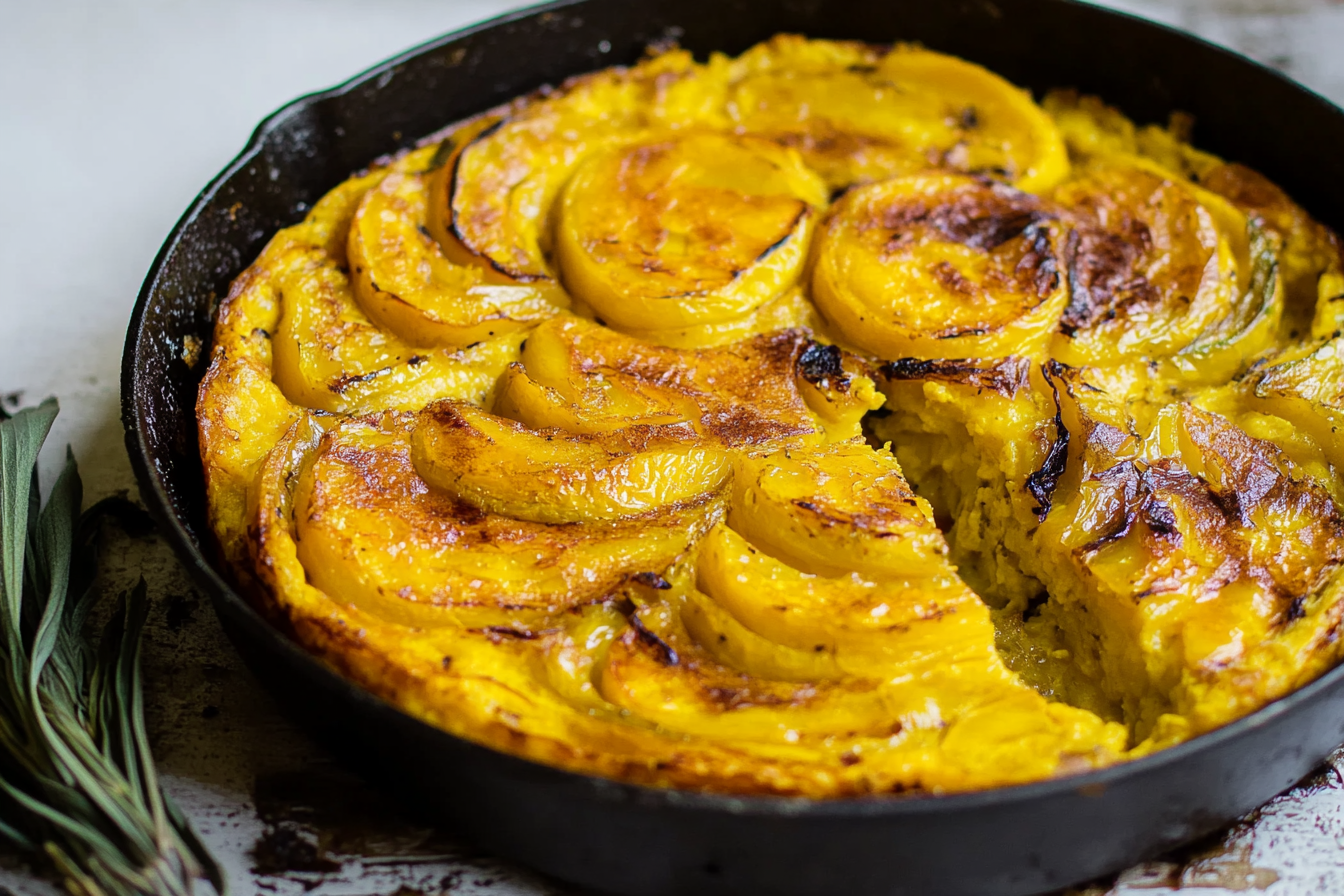 Frittata z platanami
