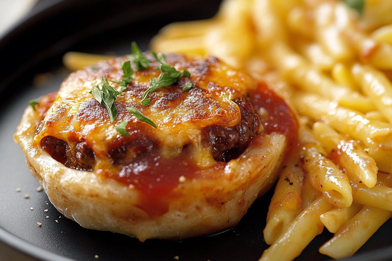 Mini hamburgery w cieście