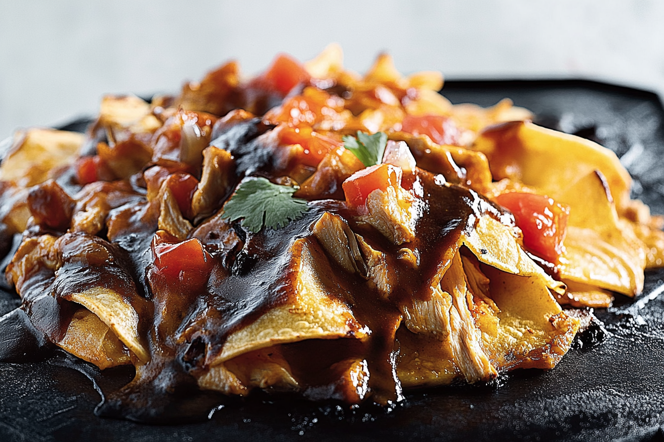 Nachos z kurczakiem BBQ