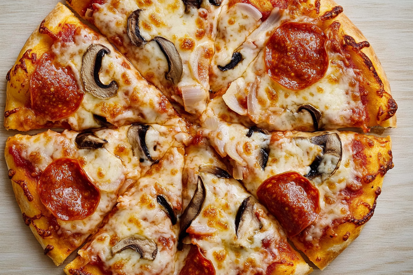 Pizza bezglutenowa domowa