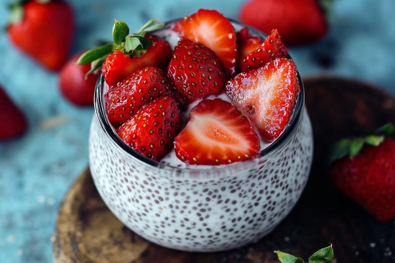 Kokosowy pudding z chia