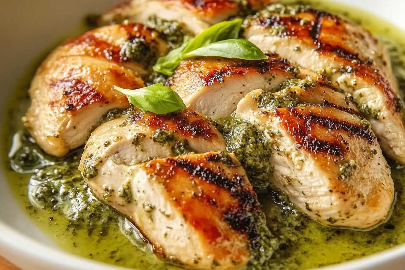 Kremowy kurczak z pesto