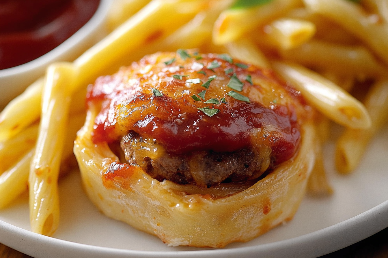 Mini hamburgery w cieście