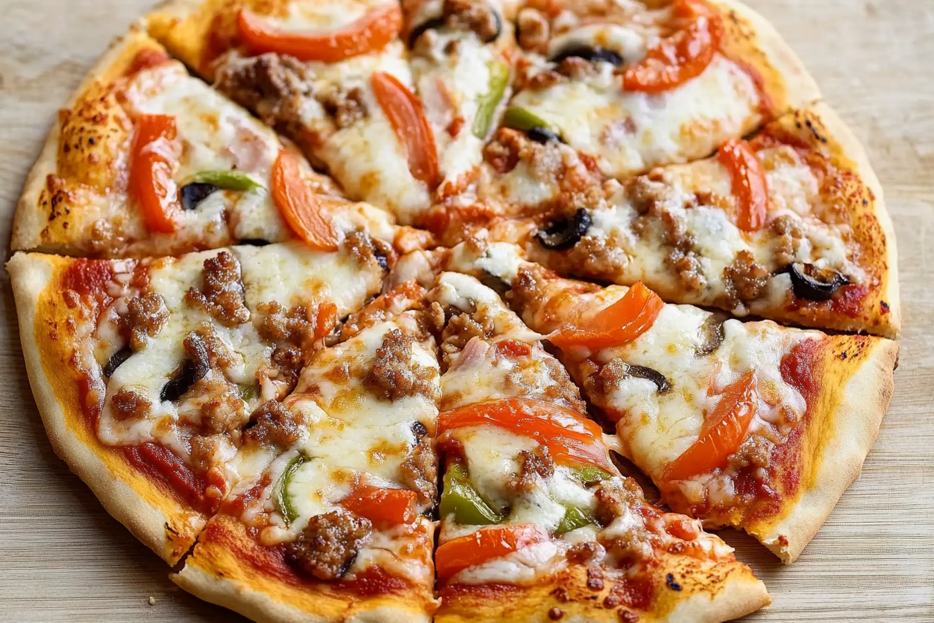 Pizza bezglutenowa domowa