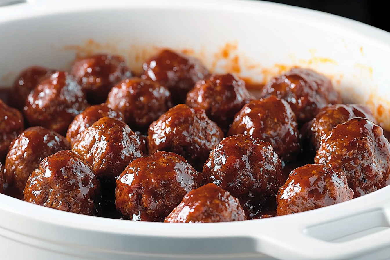 Boulettes de boeuf à la mijoteuse