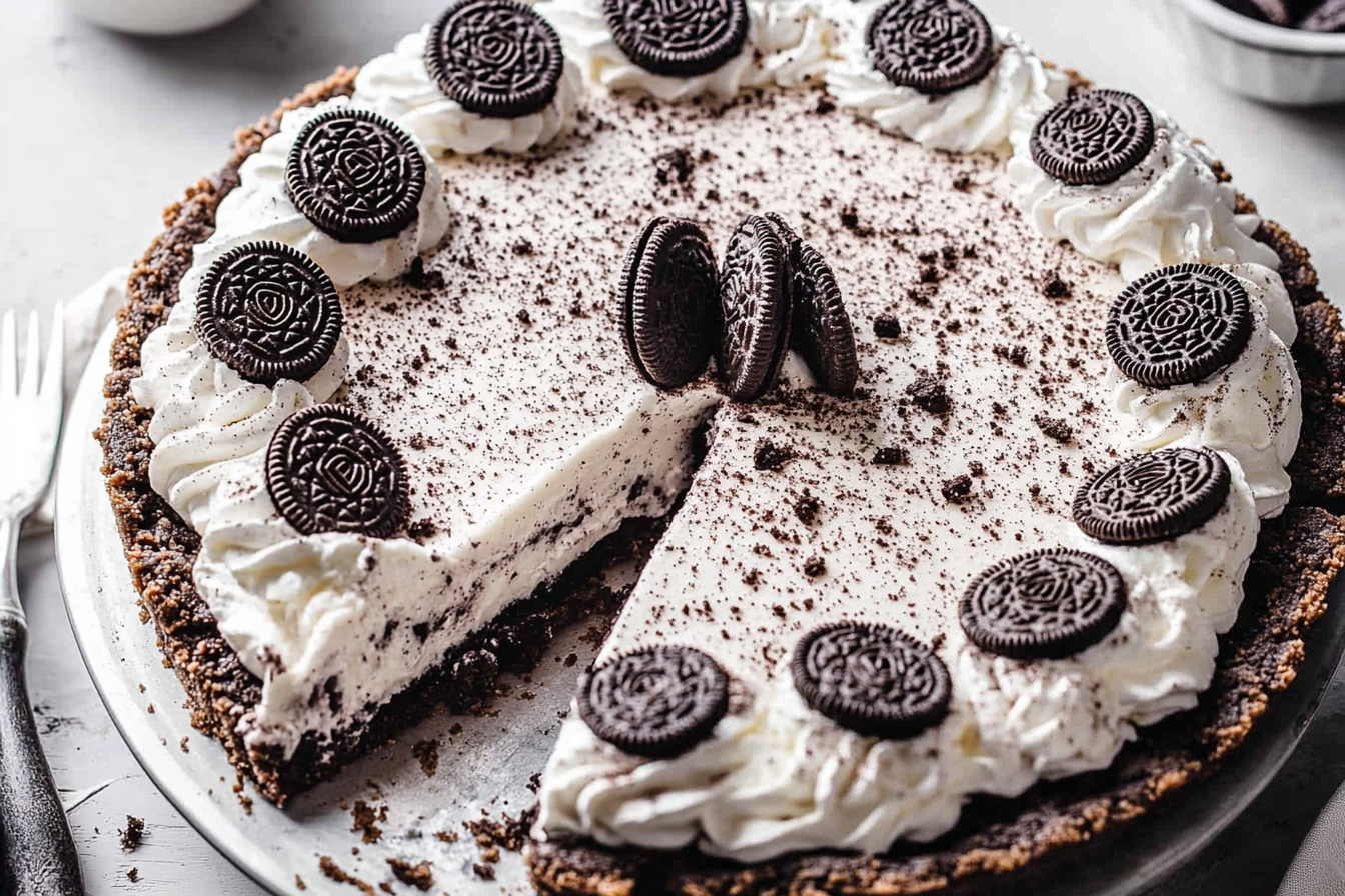 Ciasto Oreo z bitą śmietaną