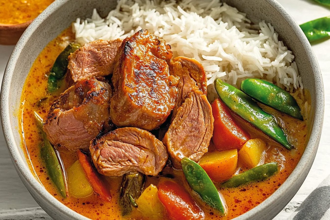 Curry z kaczki i warzyw