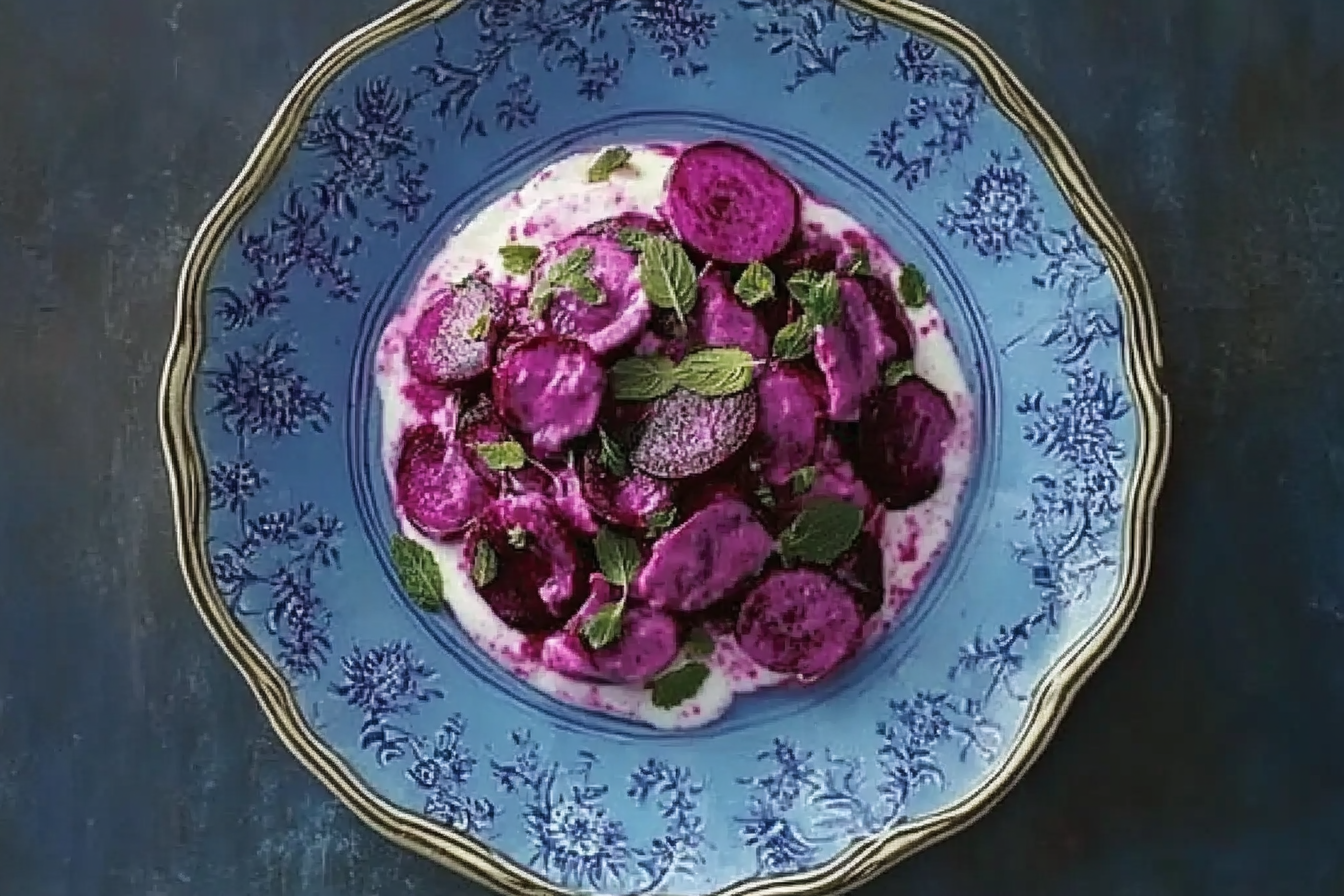 Jogurt z burakiem