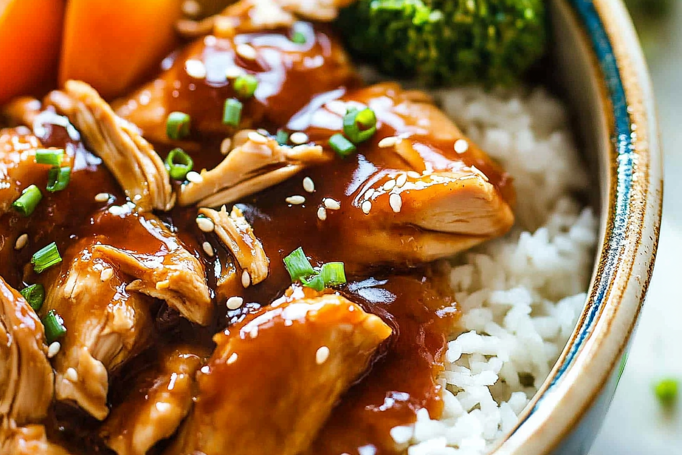 Kurczak teriyaki w wolnowarze
