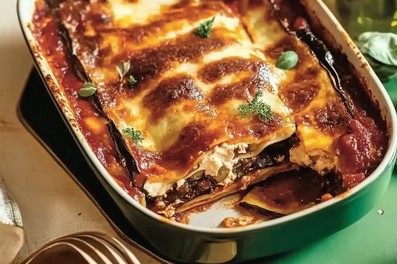 Lasagne z bakłażanem
