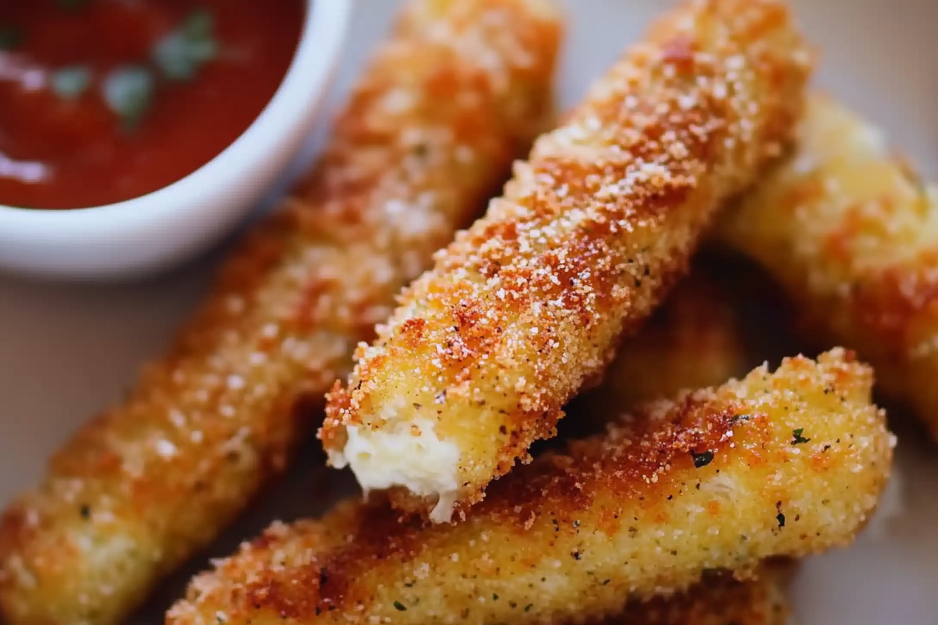 Paluszki mozzarelli z frytkownicy powietrznej
