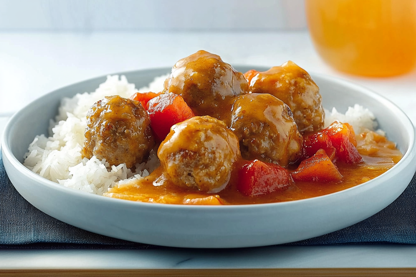 Pulpeciki wieprzowe w sosie chili