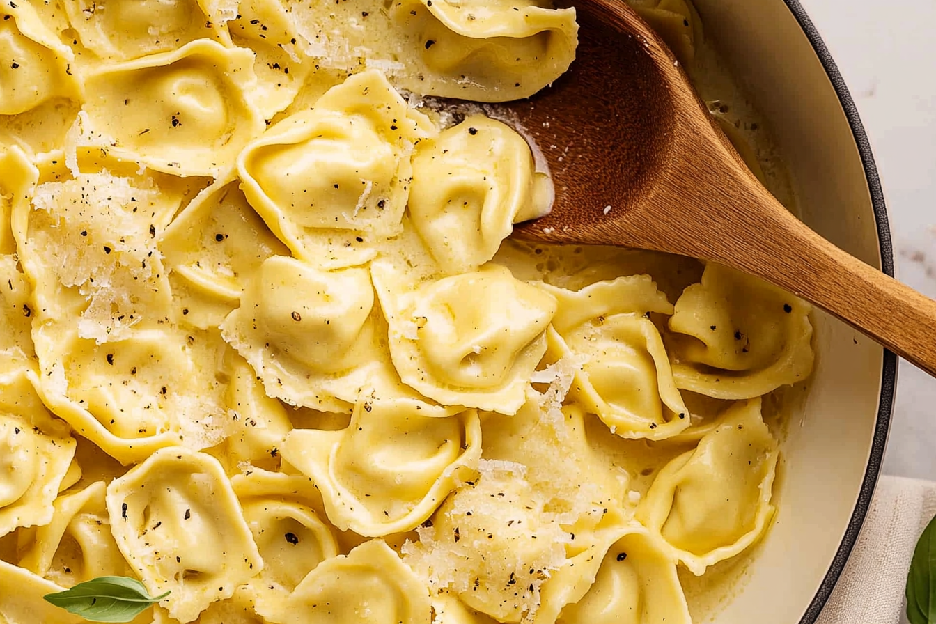 Sos cytrynowo-maślany do tortellini