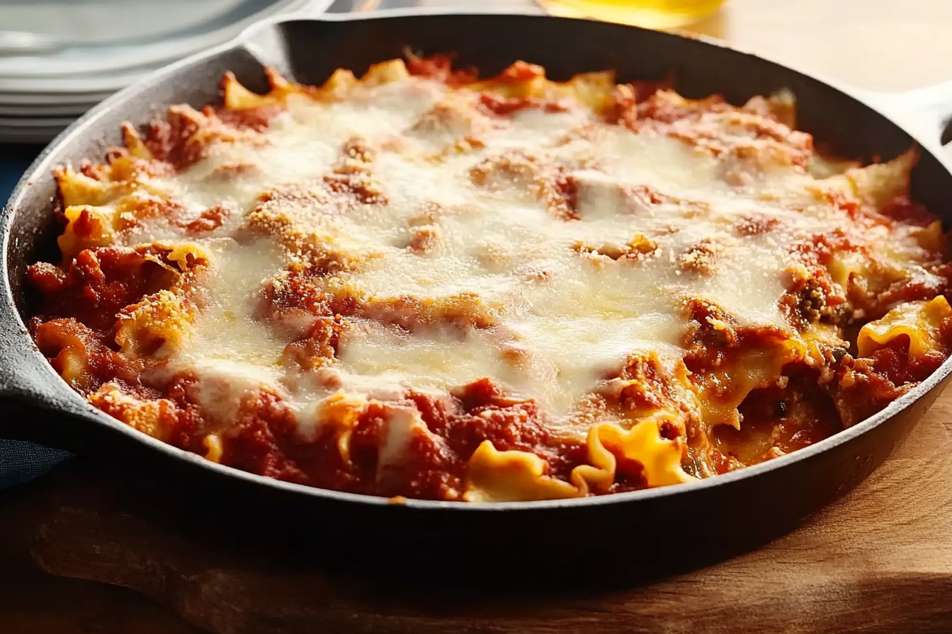 Szybka lasagna w patelni