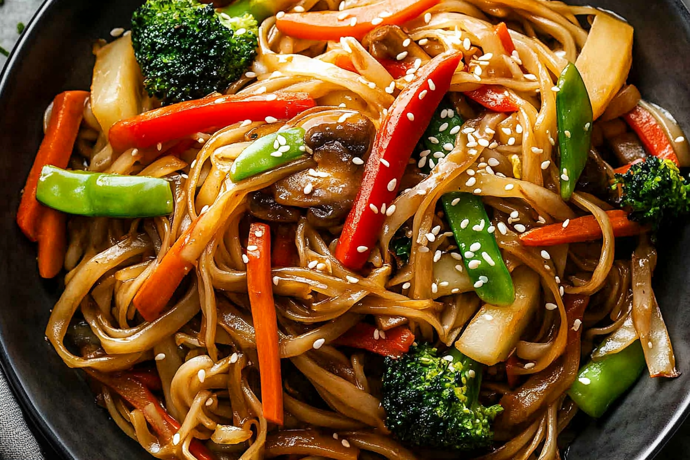 Warzywne lo mein