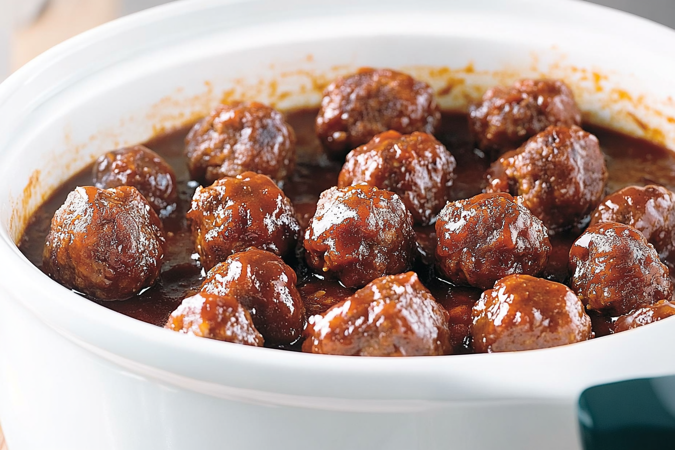 Boulettes de boeuf à la mijoteuse