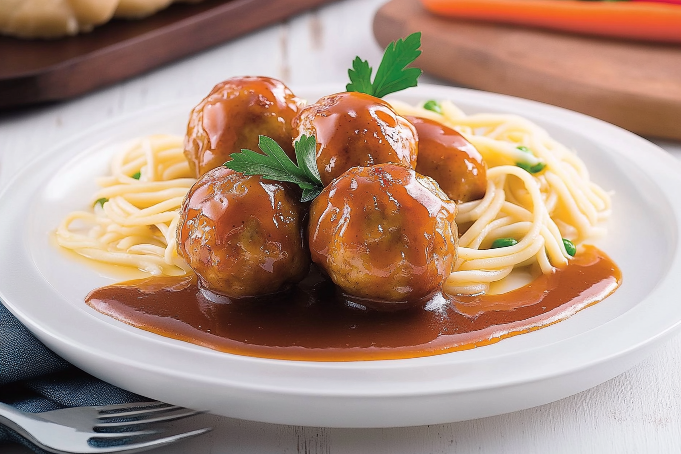 Boulettes z kurczaka z musztardą