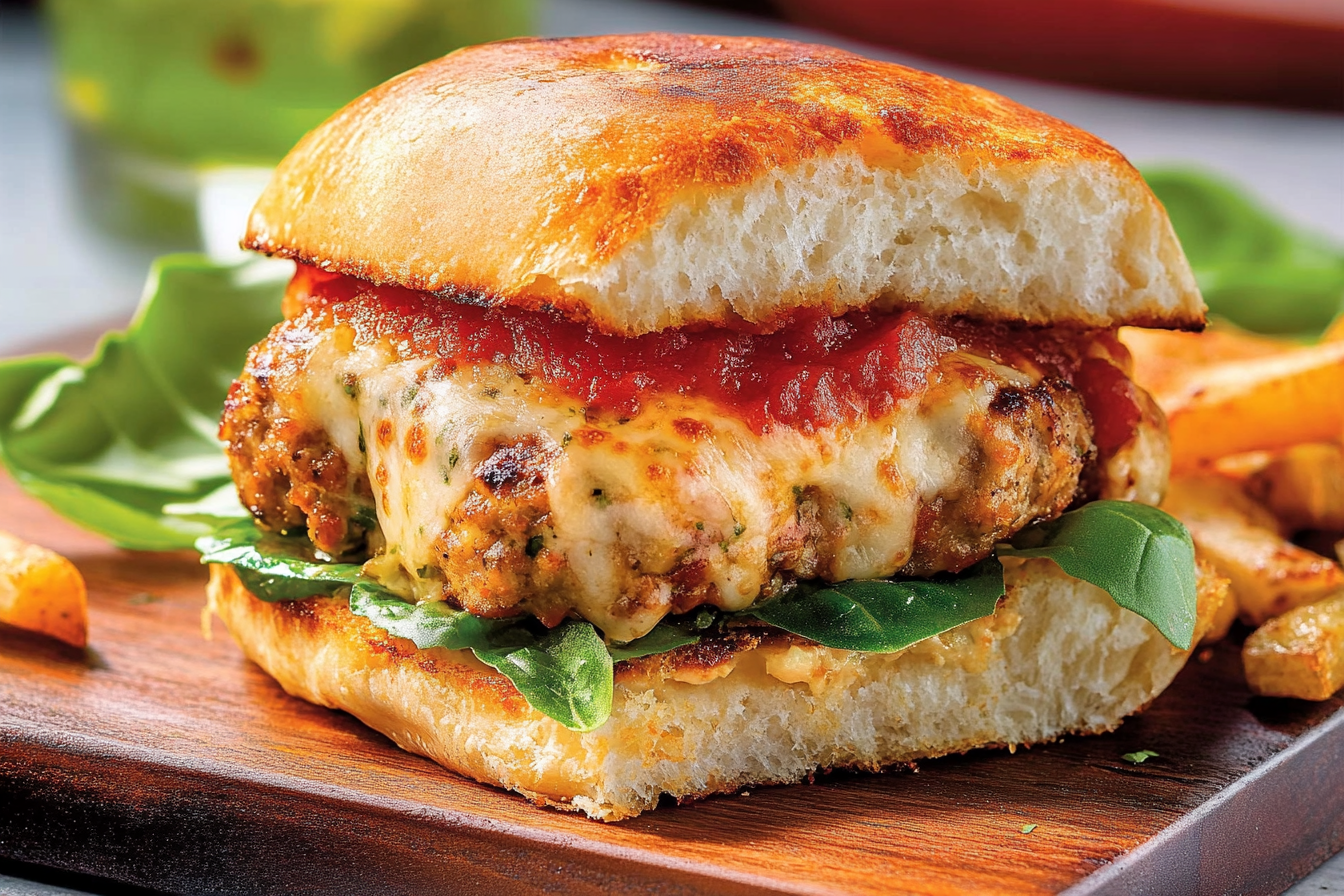 Burgery z nadzieniem pizzy