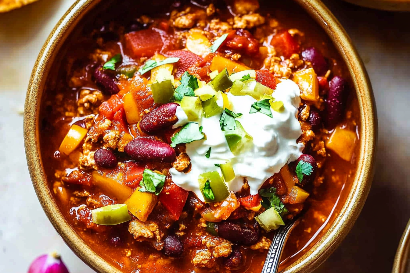 Chili indycze z fasolą