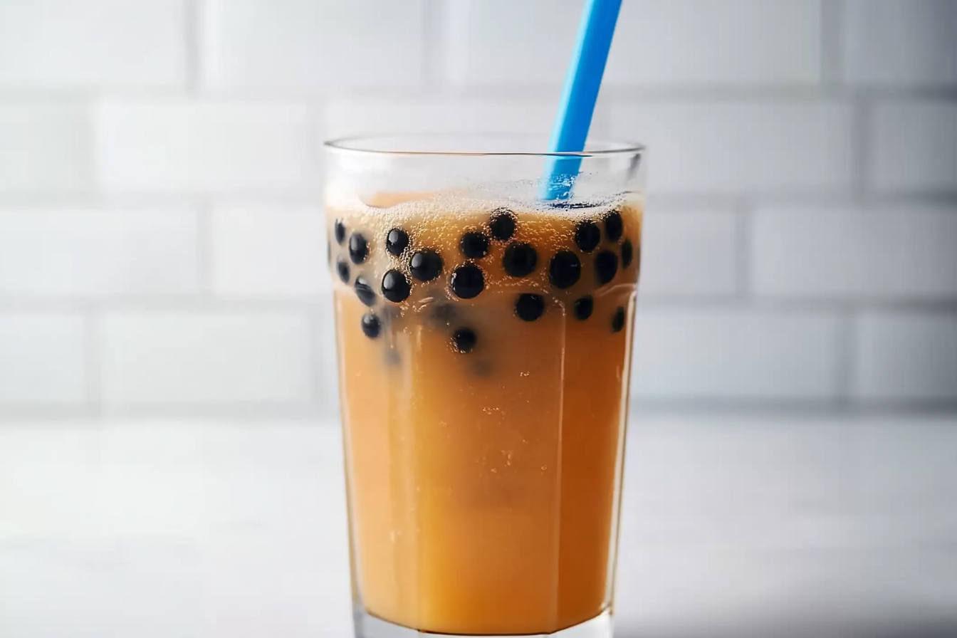 Herbata boba z tapioką