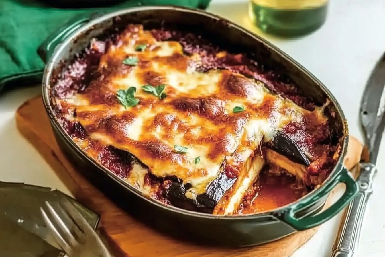 Lasagne z bakłażanem