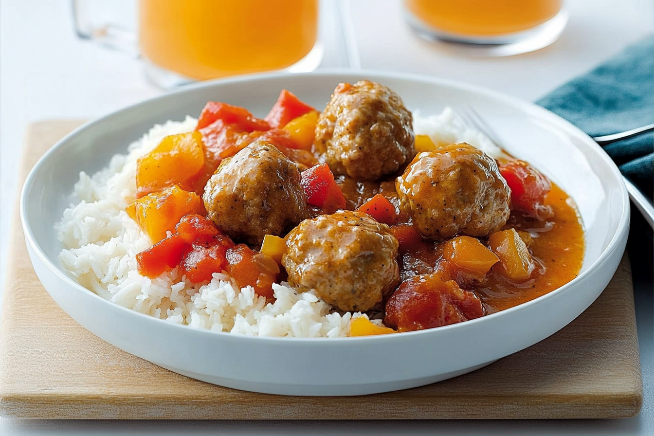 Pulpeciki wieprzowe w sosie chili