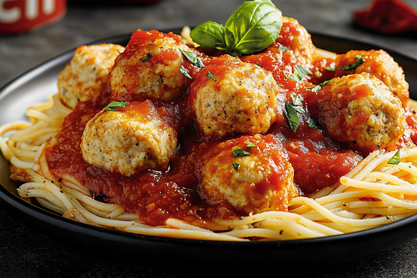 Sos spaghetti z kulkami tofu