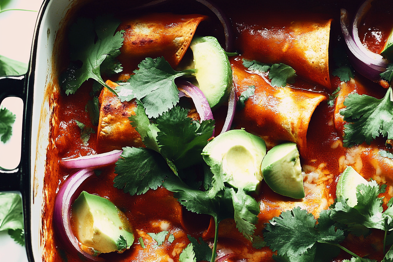 Wegetariańskie enchilady