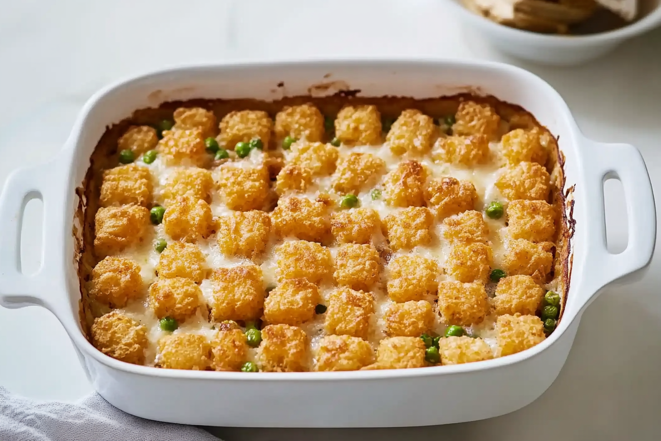 Zapiekanka z tater tots