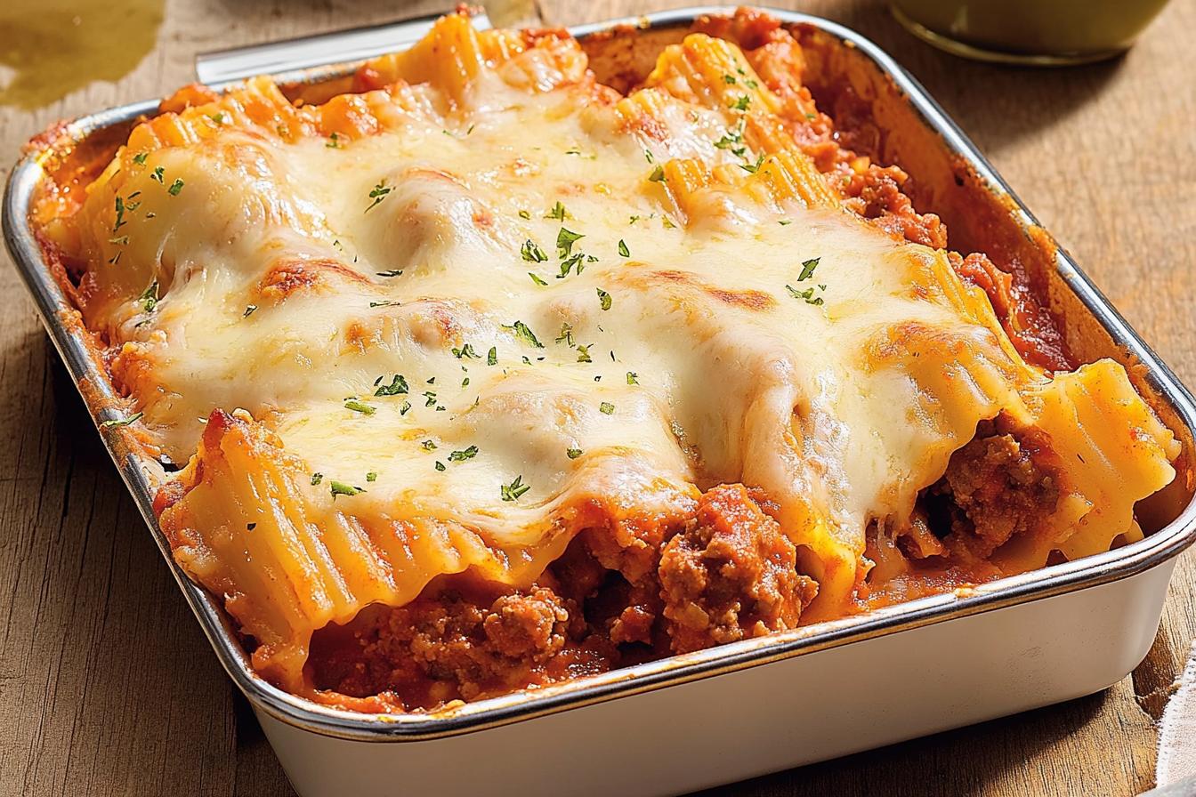 Barquette lasagne z pulpetami