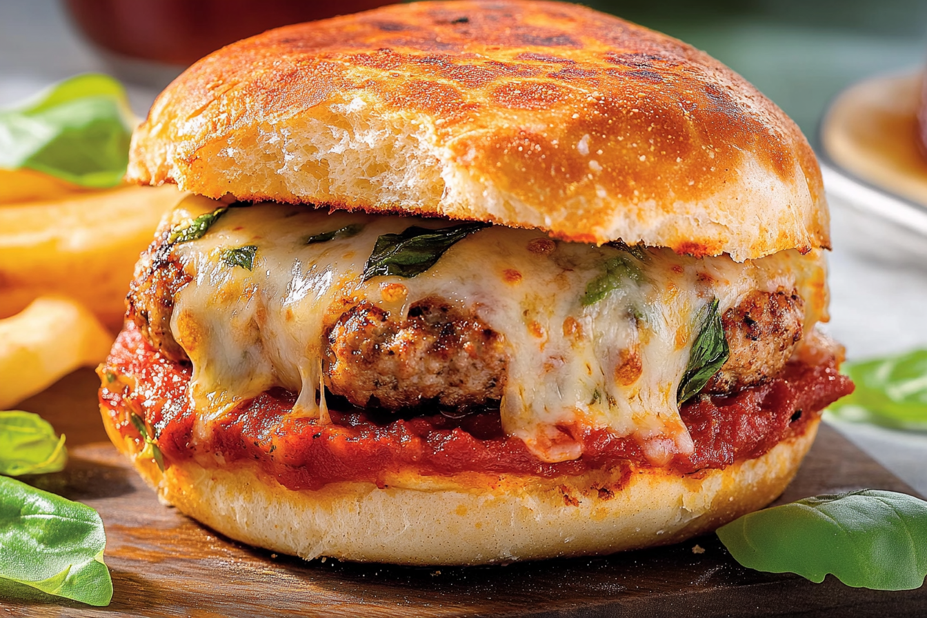 Burgery z nadzieniem pizzy