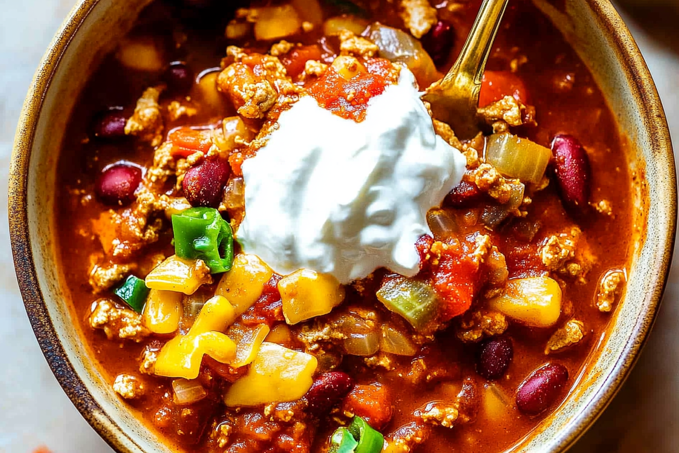 Chili indycze z fasolą