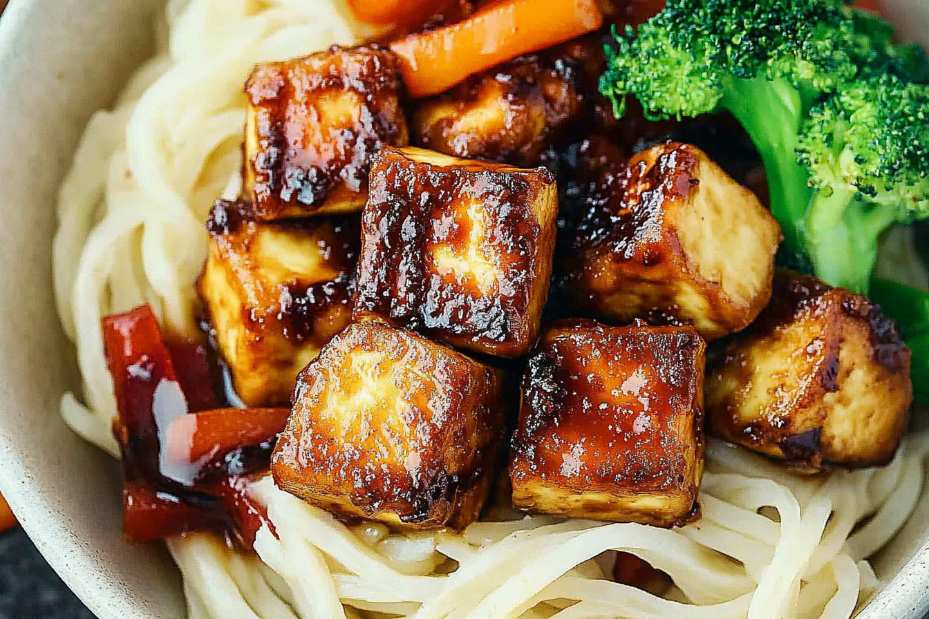 Chrupiący tofu hoisin
