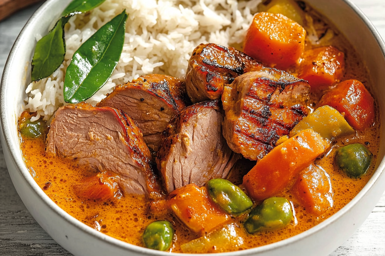 Curry z kaczki i warzyw