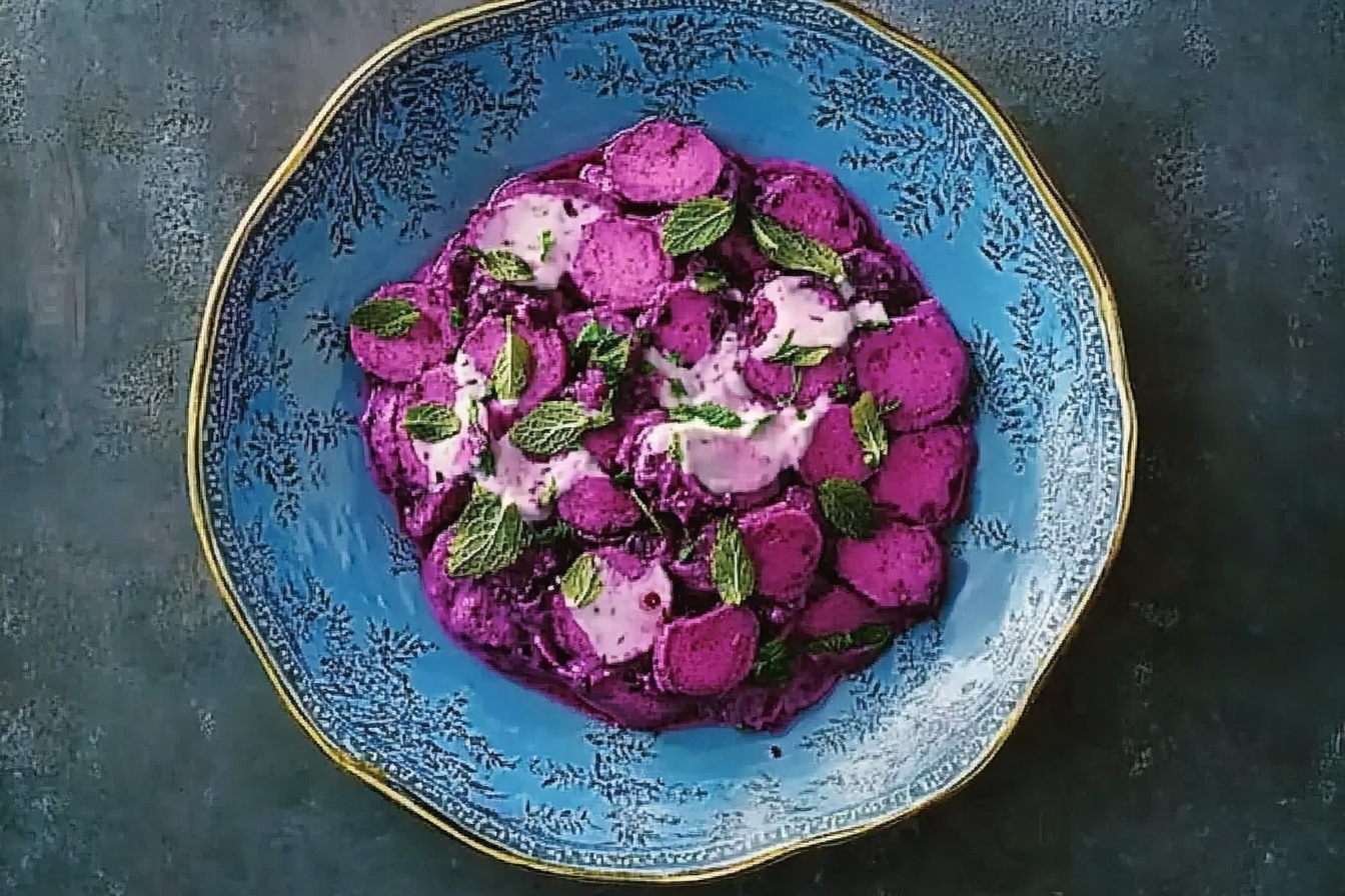 Jogurt z burakiem