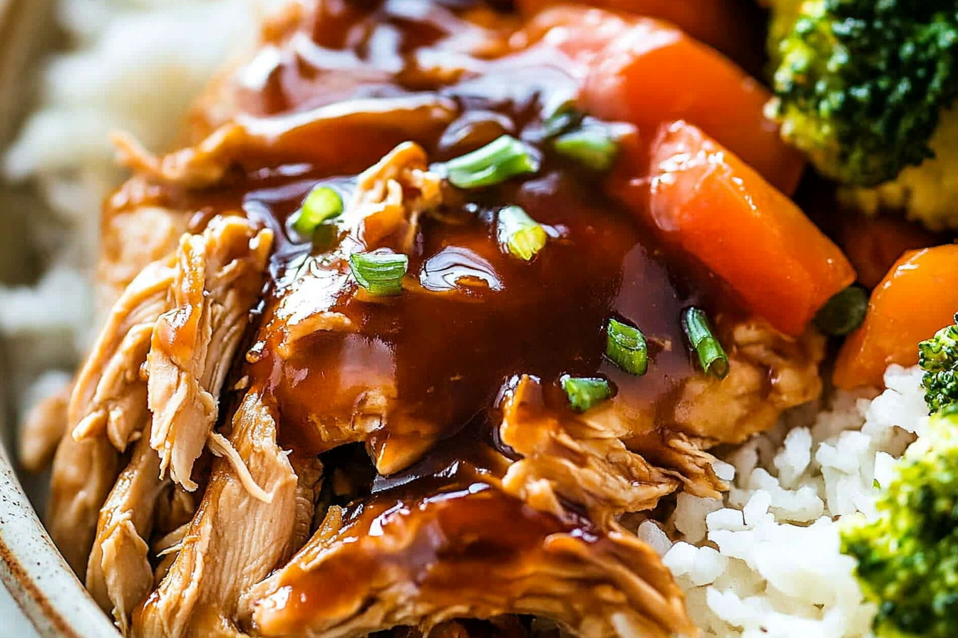 Kurczak teriyaki w wolnowarze