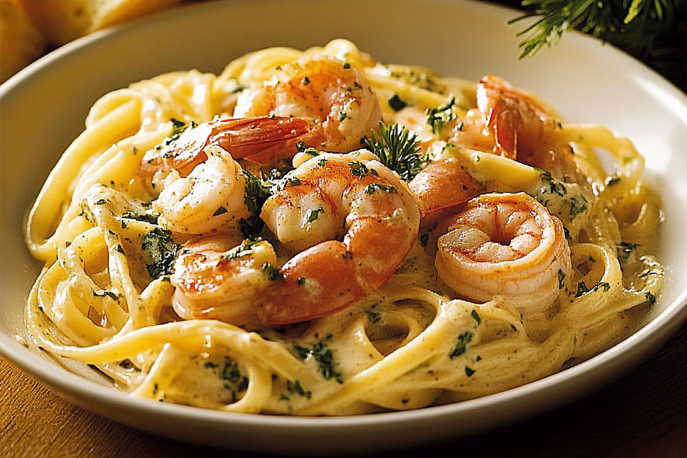 Linguine z owocami morza