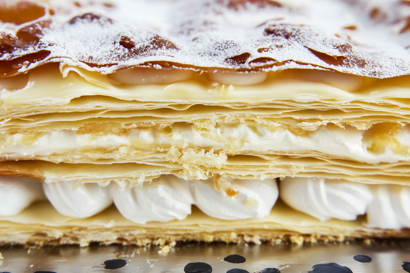 Mille-Feuille z Kremem Waniliowym