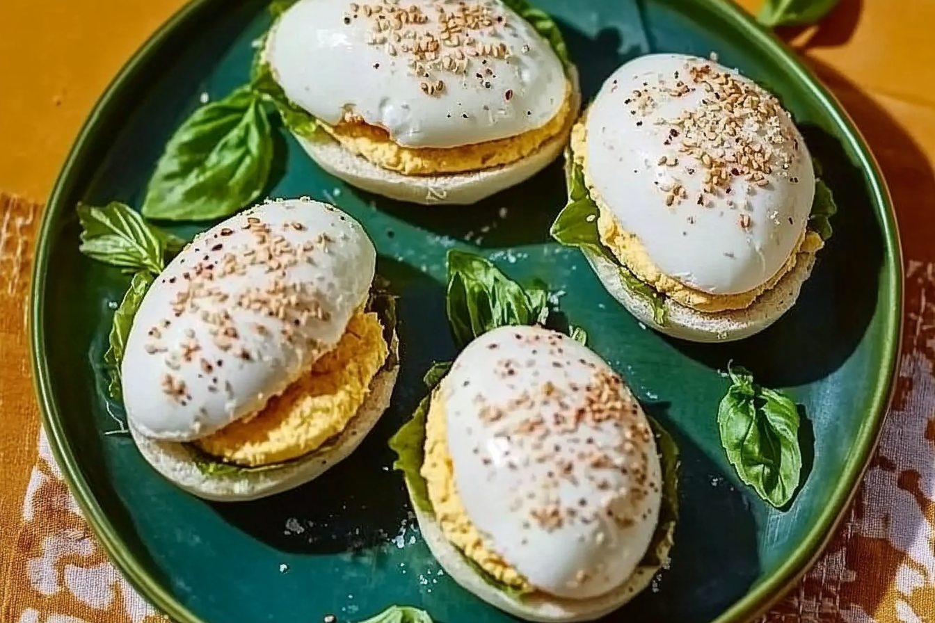 Mini burgery z jajkiem