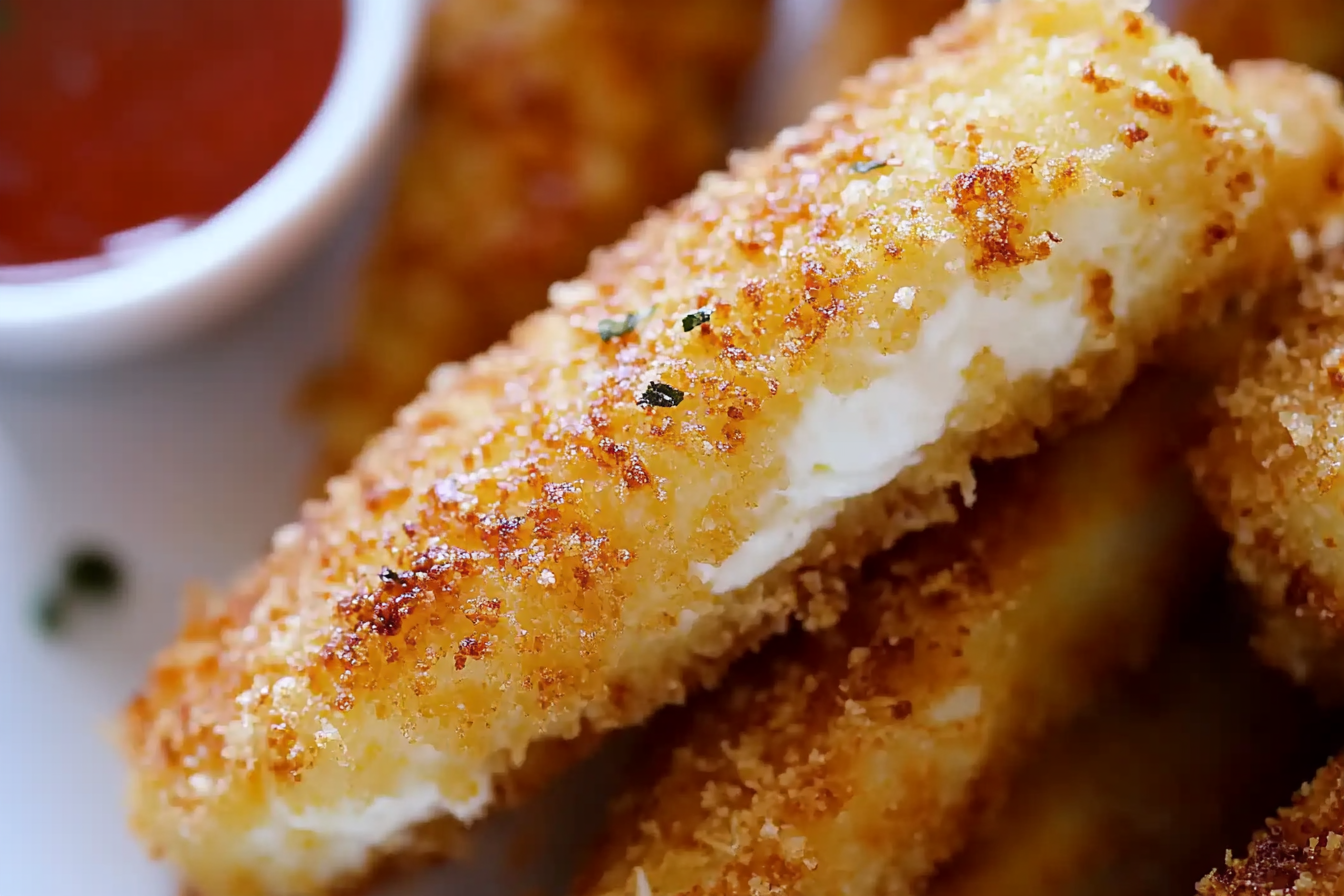 Paluszki mozzarelli z frytkownicy powietrznej