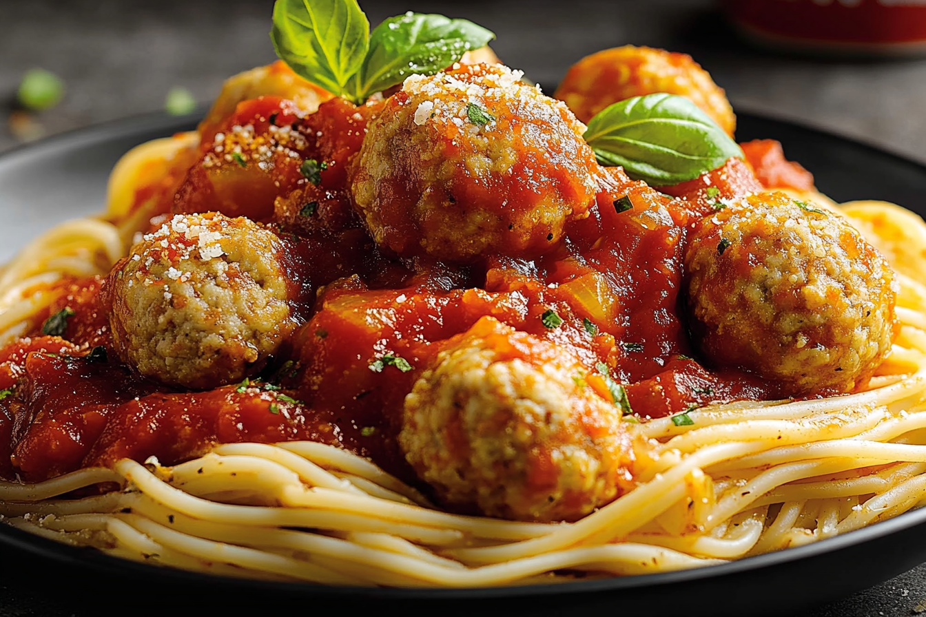 Sos spaghetti z kulkami tofu