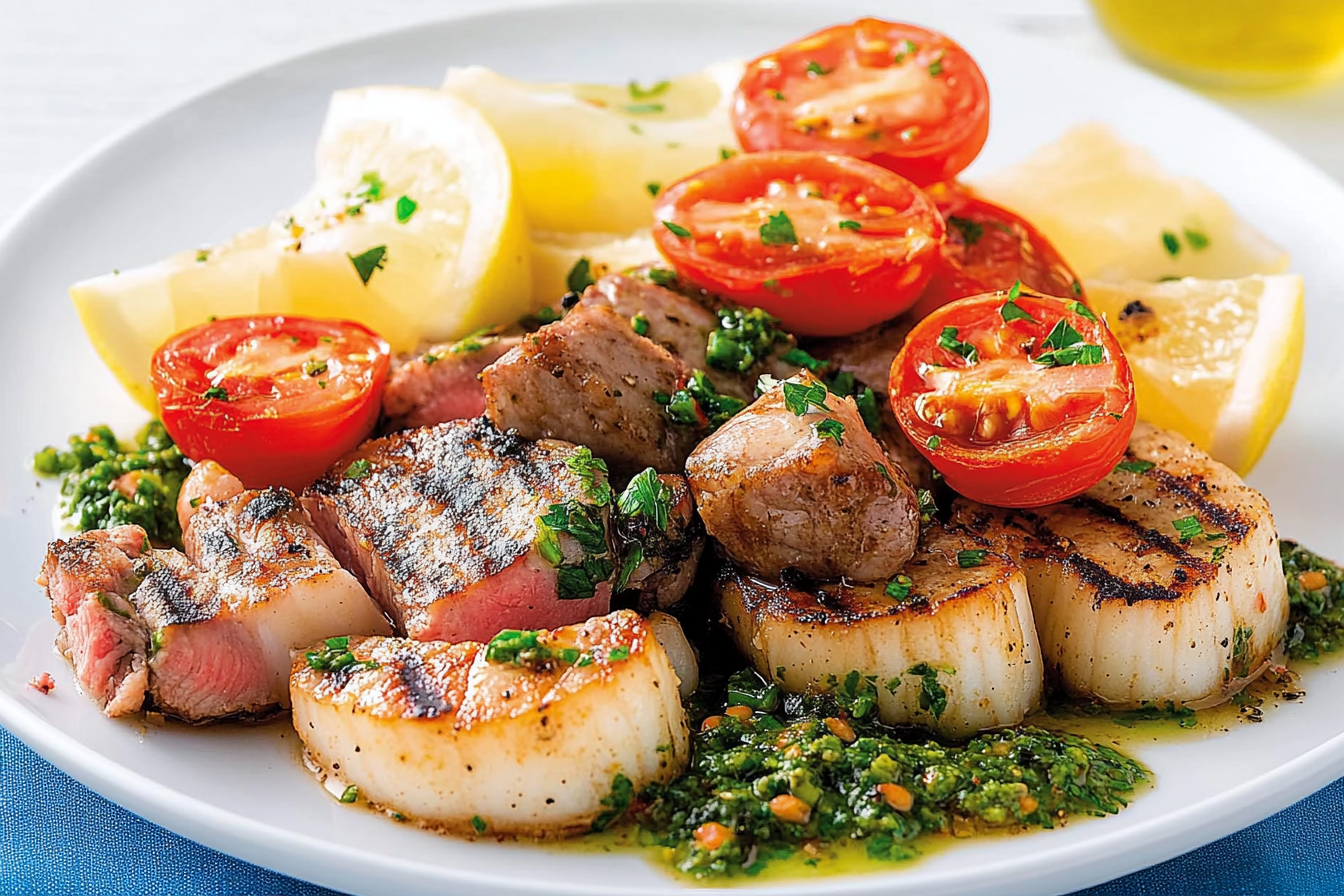 Surf and Turf z Chimichurri