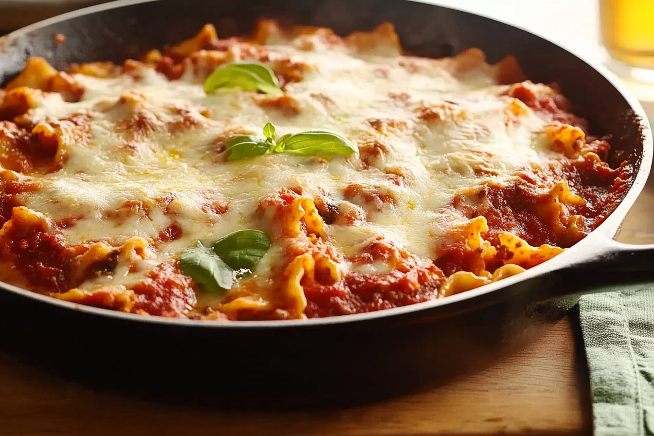 Szybka lasagna w patelni