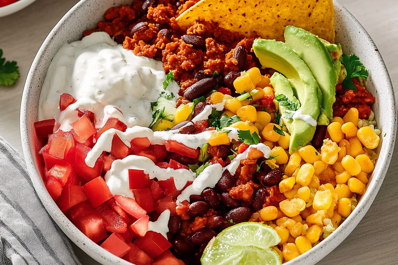 Tacos w stylu Buddha Bowl