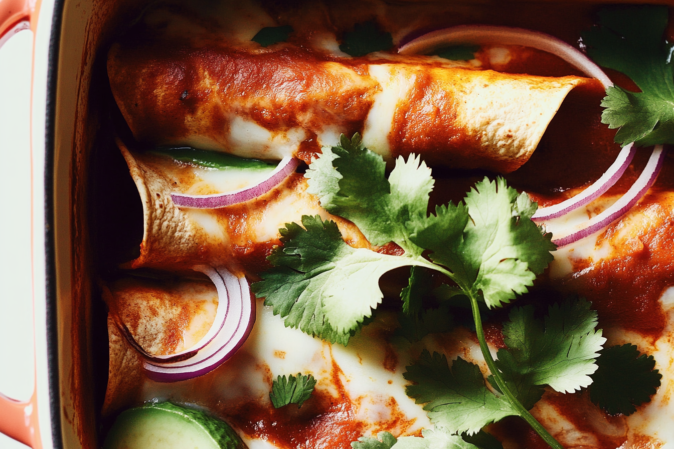 Wegetariańskie enchilady
