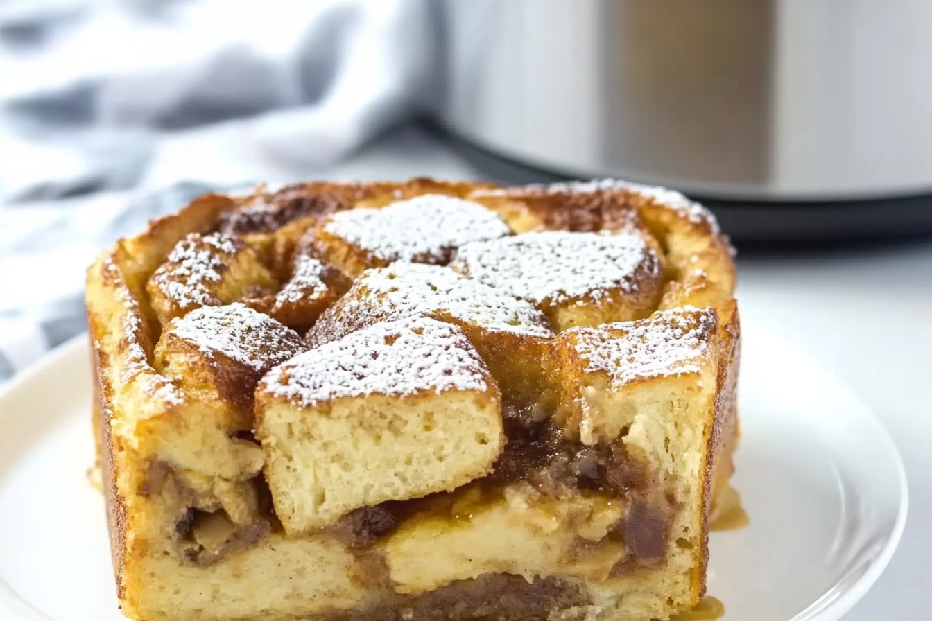 Zapiekanka francuskiego tostów w wolnowarze
