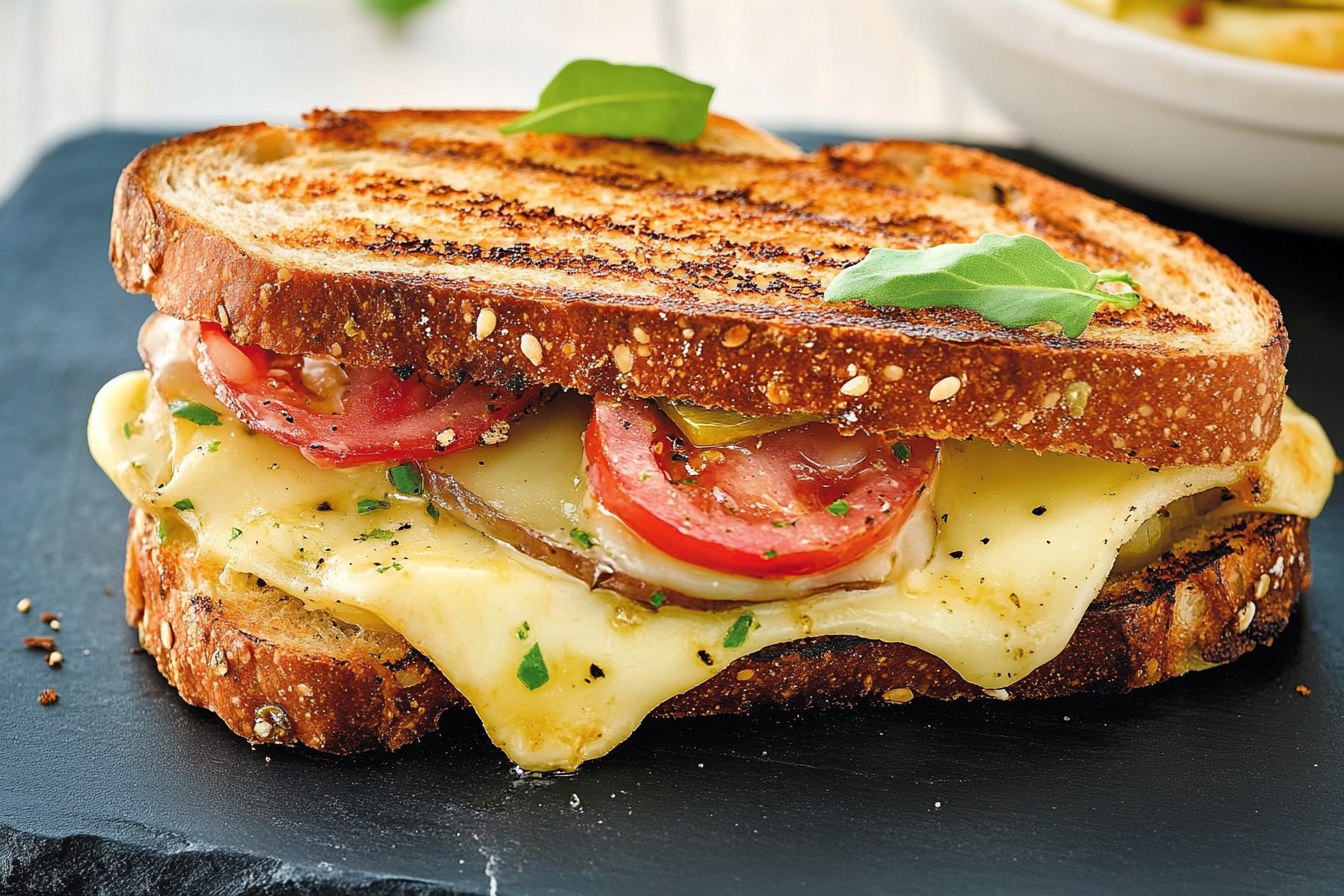 Zapiekanka serowa z raclette