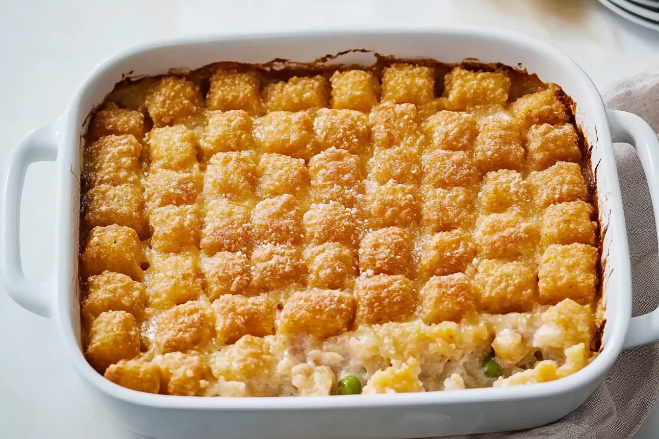Zapiekanka z tater tots