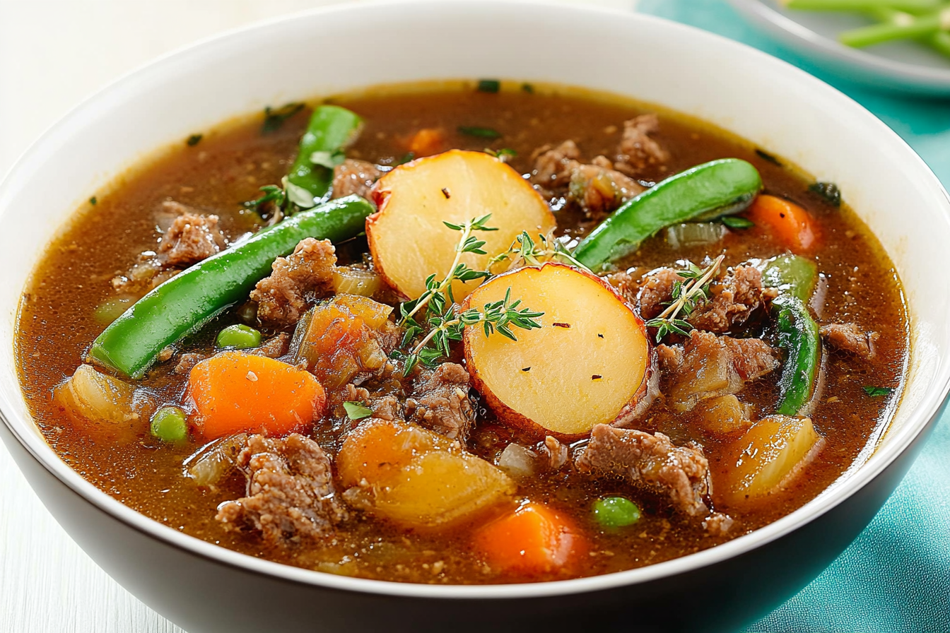 Zupa style ragout wołowy